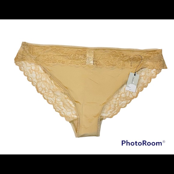 Calvin Klein Lace-trim Seductive Comfort Bikini Underwear  Bare Sz 3X NWT NEW - Picture 3 of 3